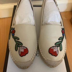 Gucci Napa Charlotte Espadrilles worn twice